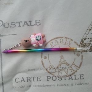 Bear Starbuck Rainbow Pen